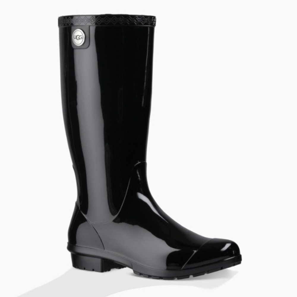 Ugg Black Shaye Rain Boot